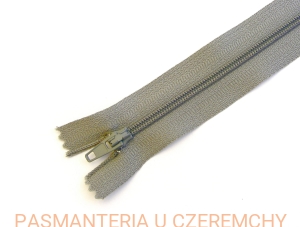 zamek 25 cm szary nierozdzielczy ALPHA S3 