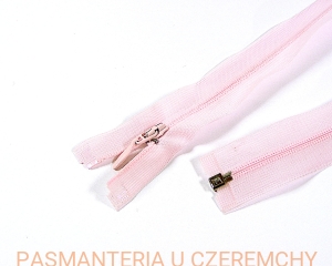 zamek 50 cm jasnoróżowy rozdzielczy kryty /różowy/ 