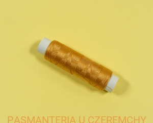 nici do szycia jedwabiu złotobeżowe 100 mb  /beżowe, pomarańczowe, złote/