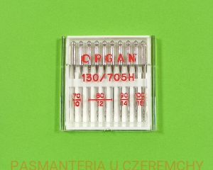 igły Organ uniwersalne - zestaw 10 szt. mix (130/705H)