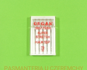 igła Organ super stretch rozm. 75 (HAx1SP)