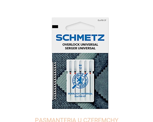 igła Schmetz do owerloka rozm.80
