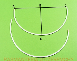 fiszbiny do biustonosza 20,2 cm/85v - 1 para