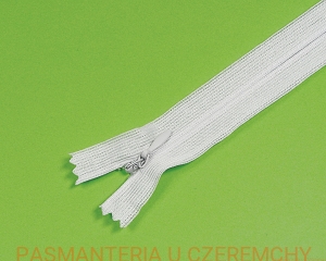 zamek 18 cm jasnoszary kryty /szary/  