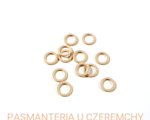 kółko bieliźniarskie plastikowe 8 mm beżowe /cieliste/
