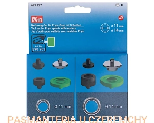 końcówki do nabijania oczek 11 i 14 mm Prym 673 127 do praski PRYM 390 903