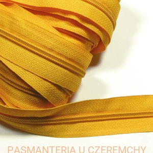 taśma zamkowa żółta 5 mm /suwakowa/    