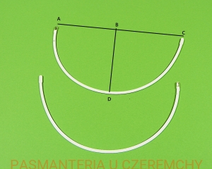 fiszbiny do biustonosza 17,5 cm/75 - 1 para            