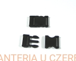 klamra plastikowa "trójząb" 17 mm czarna 