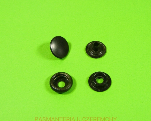 napy metalowe 15 mm czarny nikiel do nabijania Auto Moto Koh-I-Noor