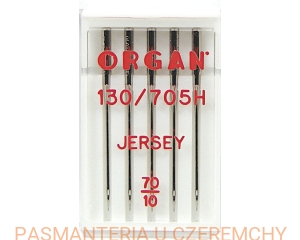 igła Organ typu "jersey" rozm.70 (130/705 H) /igły do dzianin/ 