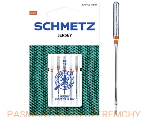 igła Schmetz typu "jersey" rozm.80 (130/705 H SUK VCS) /igły do dzianin/