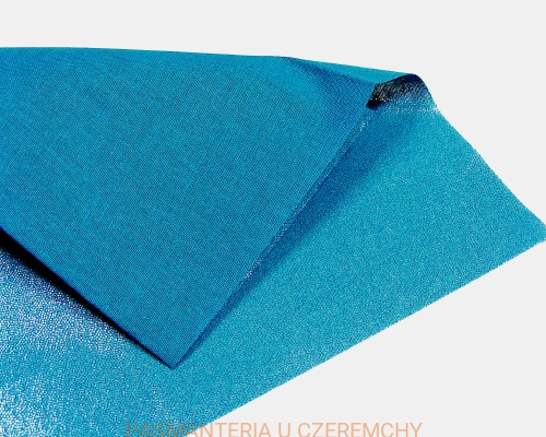 łatka turkusowa do przyprasowywania płócienna, 43x20 cm
