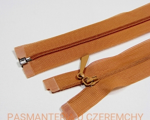 zamek 35 cm rudy rozdzielczy kryty /brązowy/