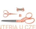 zestaw nożyczek Milward rose gold 4-elementowy