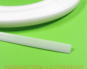 taśma fiszbinowa plastikowa płaska 6 mm - opak. 50 m /fiszbin plastikowy/   