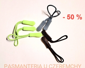 cena za całość - 7 sztuk - przywieszki do zamków błyskawicznych /przywieszka/