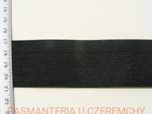 guma dziana 40 mm czarna  - 25 mb