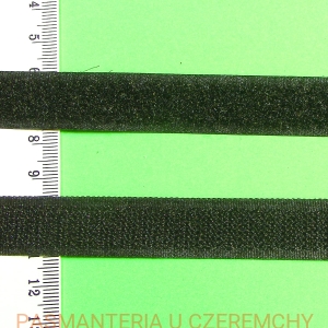 taśma rzepowa 16 mm czarna  /rzep/