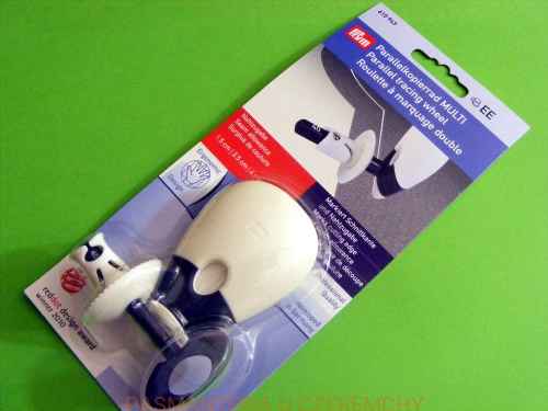 radełko do kopiowania z markerem kredowym /podwójne/ PRYM 610 943 
