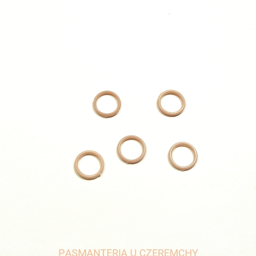 kółko bieliźniarskie plastikowe 10 mm cieliste