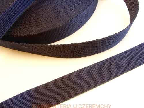  taśma nośna nylonowa 30 mm granatowa