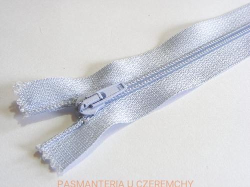  zamek nierozdzielczy S5 ALPHA dł. 18 cm bladoniebieski