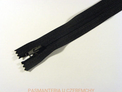 zamek nierozdzielczy S3 dł. 60 cm czarny 