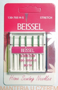 igła BEISSEL typu stretch - H-S/SES /do dzianin/ rozm.90