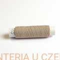 gumonici cienkie, 50 mb /nici gumowe/ beżowe