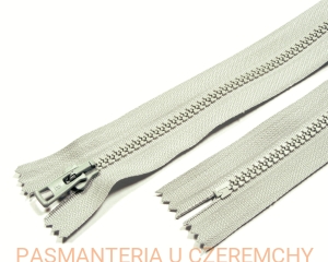 zamek 40 cm szarozielony ALPHA nierozdzielczy kostka rozm.5  /szary/