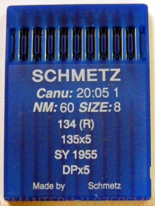 igła okrągła Schmetz 135x5 /DPx5/ rozm. 60 standardowa