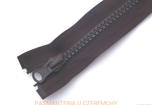 zamek 30 cm rozdzielczy kostka rozm.5 ciemnobrązowy /brązowy/