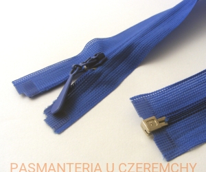 zamek 35 cm chabrowy rozdzielczy kryty /niebieski, kobaltowy/