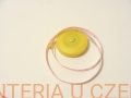  Miarka krawiecka zwijana /miara, metr/ żółta