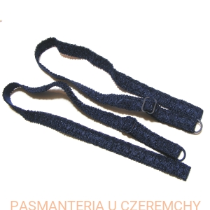 ramiączka 13 mm kompletne - granatowe