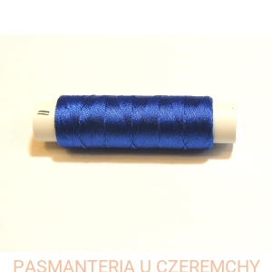 nici do szycia jedwabiu ciemnochabrowe poliestrowe 100 mb /granatowe/