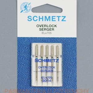 igła Schmetz do owerloka rozm. 90 (ELx705 VDS) /igły/