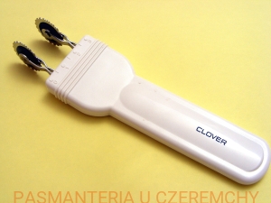 radełko podwójne do kopiowania wykrojów CLOVER 487/W